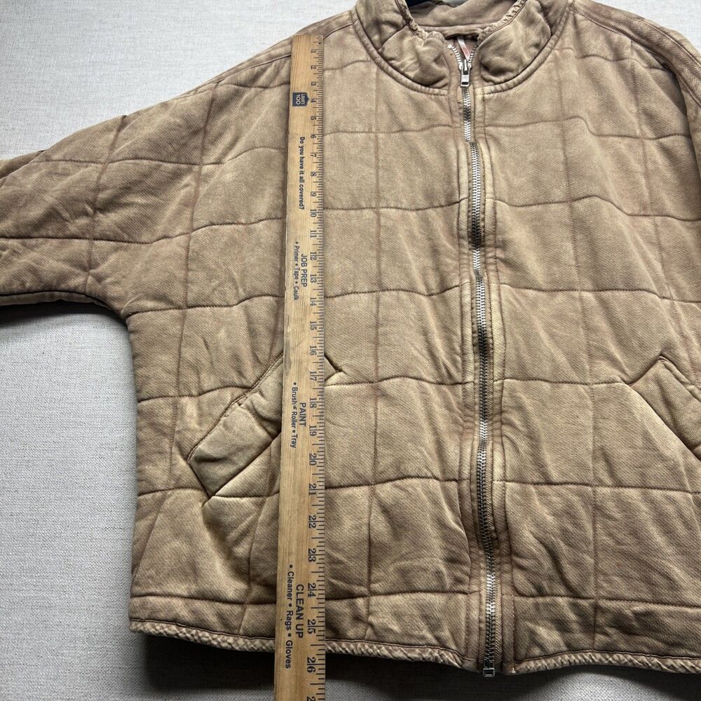 Free People Tan Quilted Jacket - Picture 8 of 16